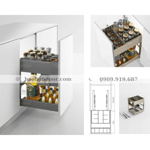 Giá Gia Vị EUM2135G - Rộng 350