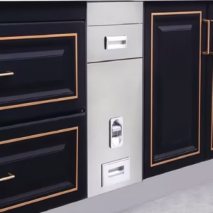 Thùng Đựng Gạo - BS300Black - BOSSEU
