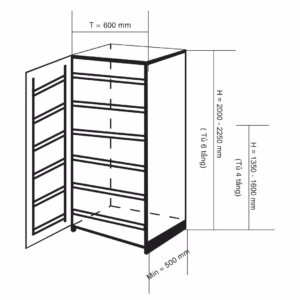 Alternative view of Tủ Đồ Khô - BS04.400KN - BOSSEU