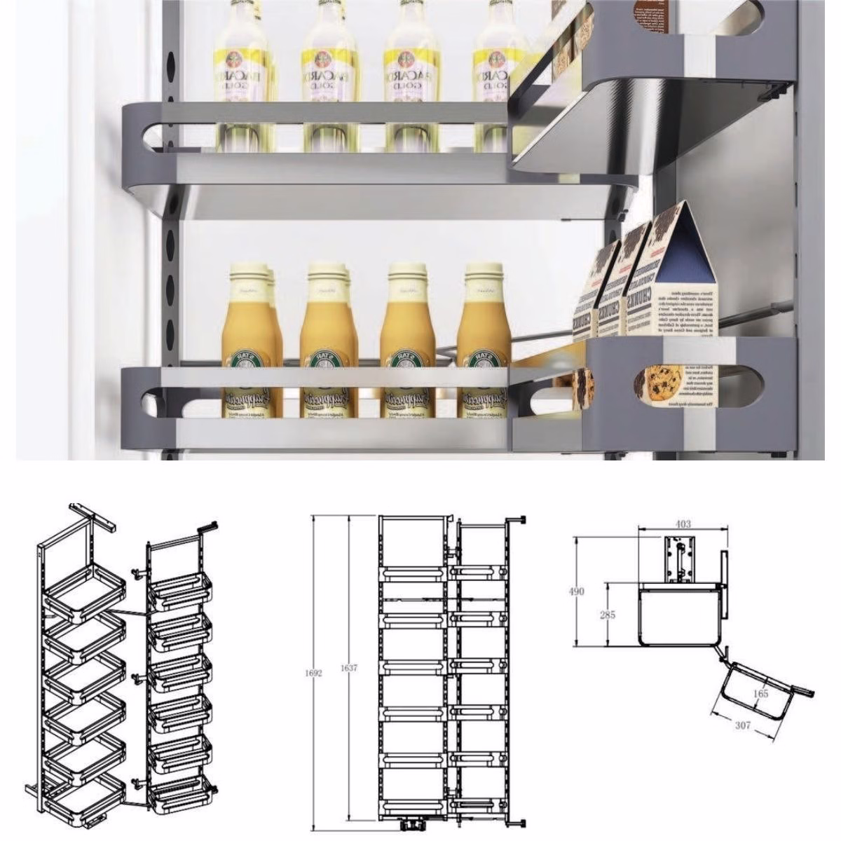 Tủ Kho - EKM10460 - EUROGOLD 4 Tủ Kho - EKM10460 - EUROGOLD - Ảnh 2