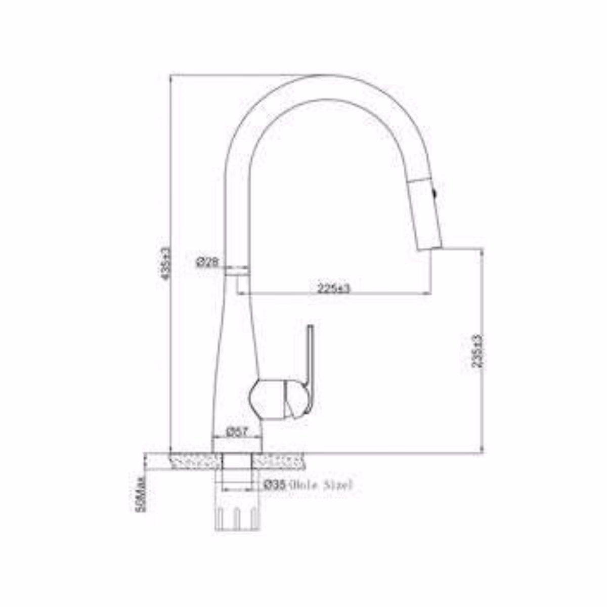Vòi Nước Rửa Chén - EUF219BR - EUROGOLD 4 Vòi Nước Rửa Chén - EUF219BR - EUROGOLD - Ảnh 2