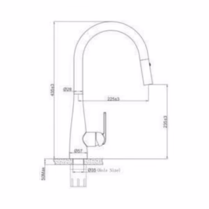 Alternative view of Vòi Nước Rửa Chén - EUF219DR - EUROGOLD