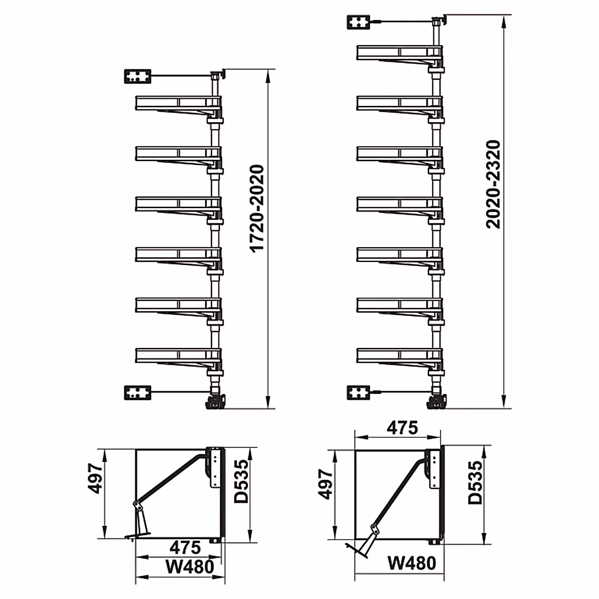 Tủ Đồ Khô - 595.82.815 - KARA VARIO - HAFELE 5 Tủ Đồ Khô - 595.82.815 - KARA VARIO - HAFELE - Ảnh 4